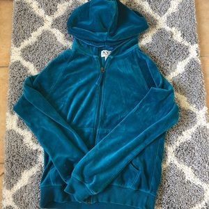 Velvet Sea green track jacket